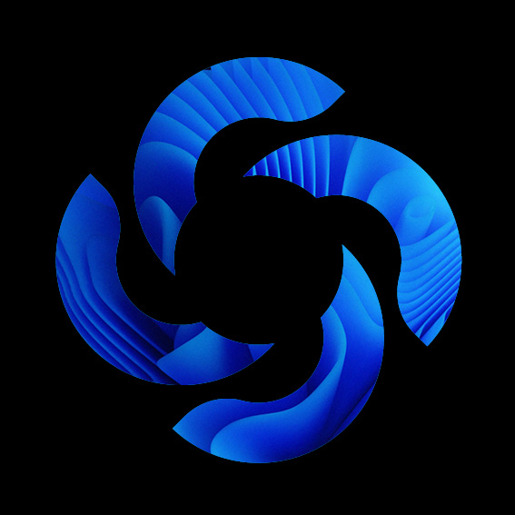 blue logo flow ai